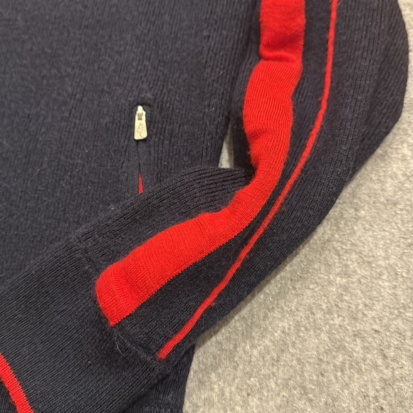 Vintage Nike Mens M Travis Scott Mini Swoosh Wool Blend Knit Full Zip Sweater - Picture 6 of 6